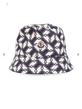 NWT Moncler Bucket Hat, Size M. MSRP $455